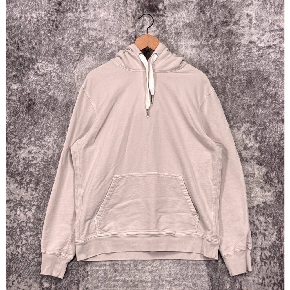 Buck Mason Loopback Hoodie Large Mens Pullover Cotton
